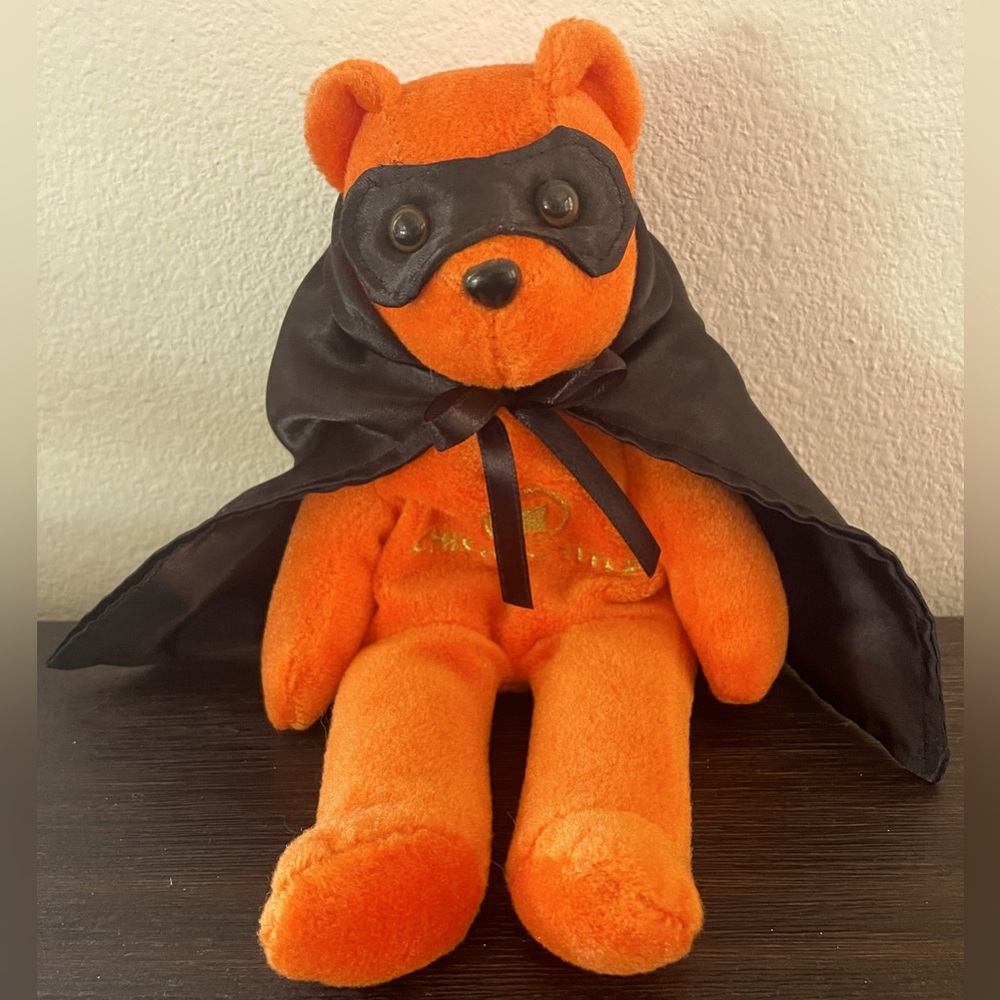 🚨3/$15 2001 Frontier Castle Cub Halloween Costume Bear Plush Beanie Baby